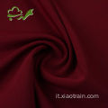 Tessuto a maglia interlock spesso in spandex di poliestere per indumento